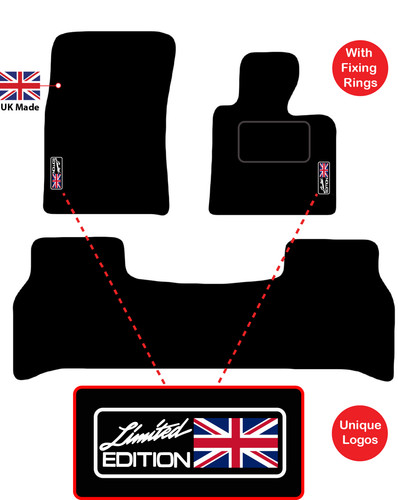 Tailored carpet car - mats, to
