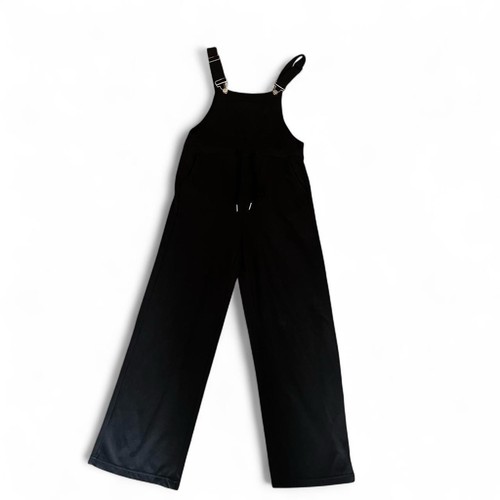 Lovfee black wide leg - black,