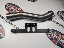 Yamaha XT660Z UK Made T304 Stainless Exhaust Link Pipe, Clamp & Bracket