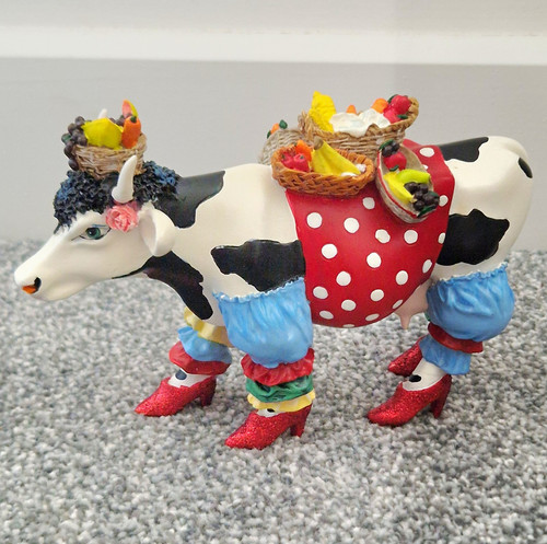 2000 cowparade figurine - cowparade,