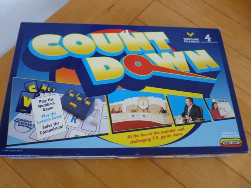 Vintage countdown board game - countdown,