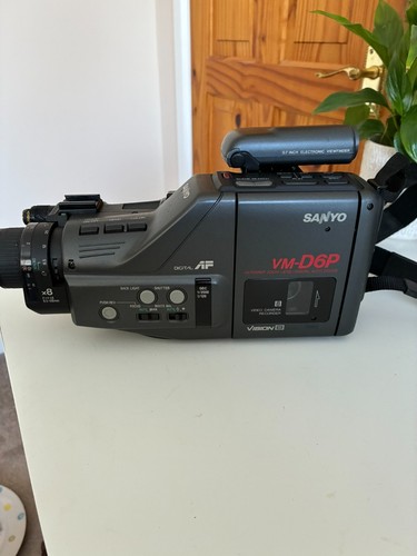 Sanyo d6p vision vhs c - vm-d6p,