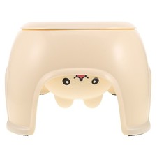  Plastic Cartoon Step Stool Footrest With Storage Pedicure Manicure Footrest