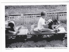 *Postcard-"Kiddie Rides @
