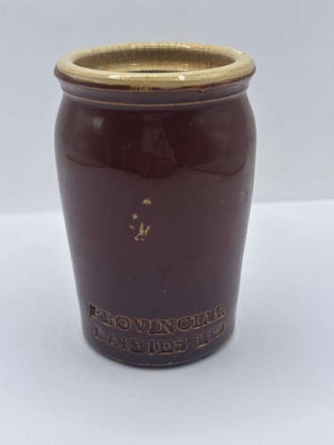 Old advertising cream - , pot