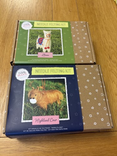 Bnib needle felting - felting, kits