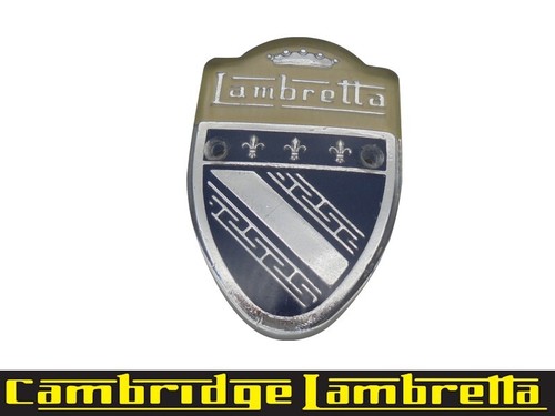 Lambretta shield badge - lambretta, french