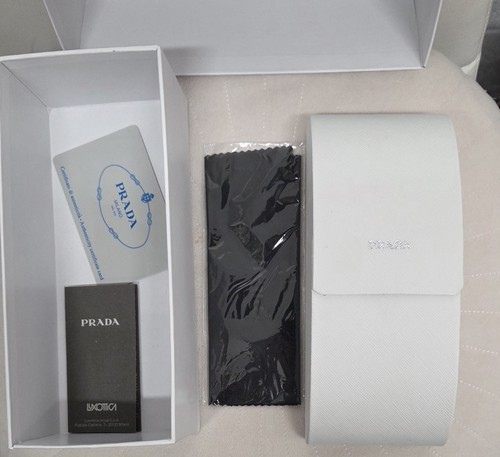 Prada sunglasses case with - sunglasses, box