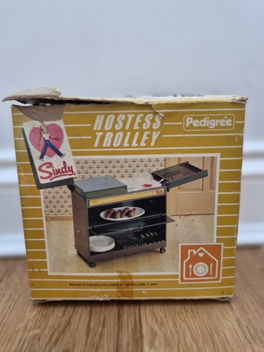 Sindy pedigree hostess trolley - sindy,