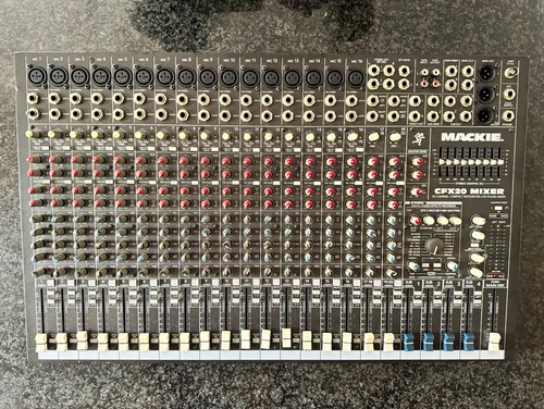 Mackie cfx20 channel - cfx20, 20-channel