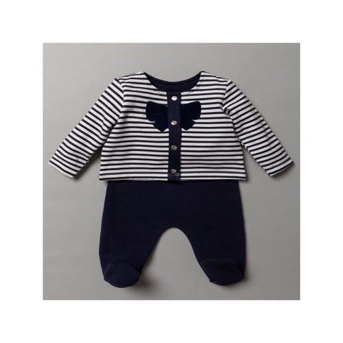 Navy blue stripe sailor - navy, &