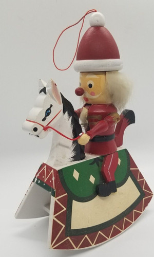 Ornament large santa - ornament,
