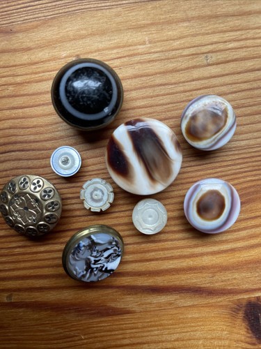 Antique vintage metal pearl - antique,