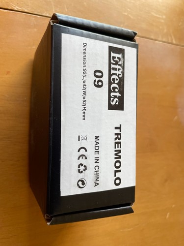 Effects tremolo gold mini - effects, 9
