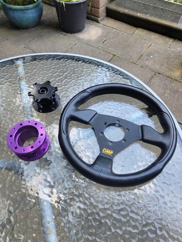 Omp trecento steering wheel - trecento,