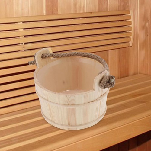 Sauna bucket wooden - bucket,