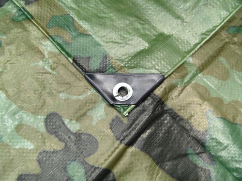 Camouflage tarpaulin 110gsm - camouflage,