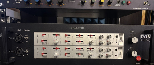 Studer 189 unique pre - studer, pre-amps