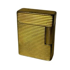 St Dupont Gold Vertical Lines