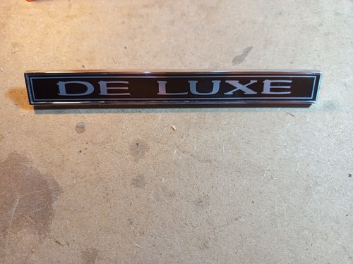 Nos ford luxe rear badge - rear,