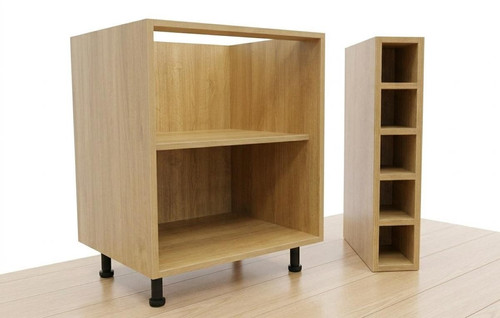 Natural oak flat pack - oak, kitchen