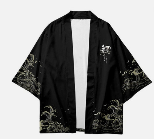 Men unisex kimono coat - unisex,