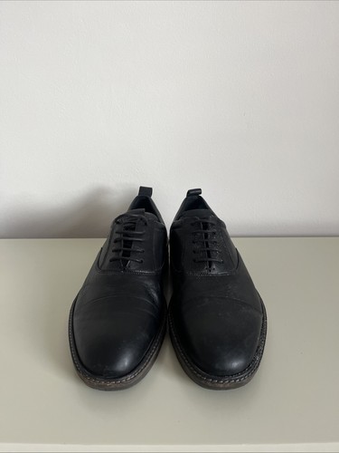Ecco black leather - black,