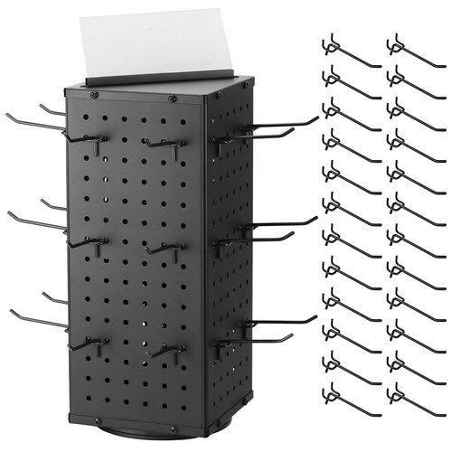 Rotating pegboard display - rotating,