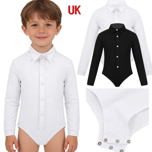 Boy shirt romper - boy's,