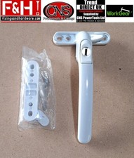 UPVC Left Cockspur Window Handle Double Glazing Locking Window Catch Clearance