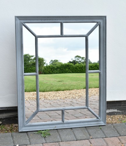 Distressed antique grey - antique, window