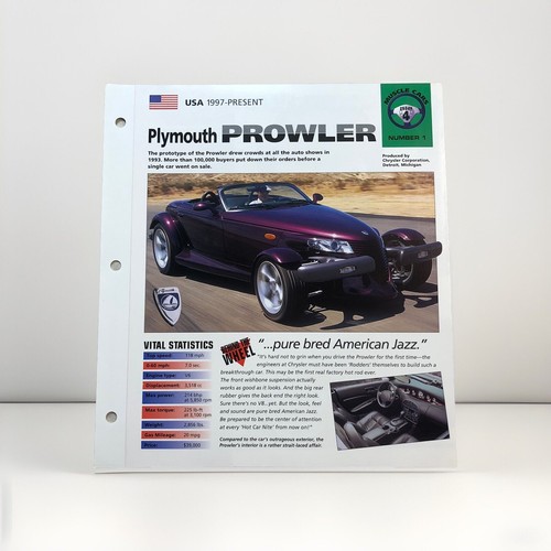Plymouth prowler 1997 1998 hot - plymouth,