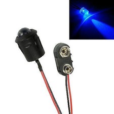 Large 10mm Flashing Blue LED