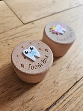 Tooth Fairy Box, Wooden Tooth