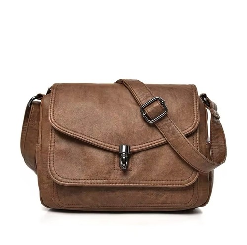 Genuine leather crossbody - leather,
