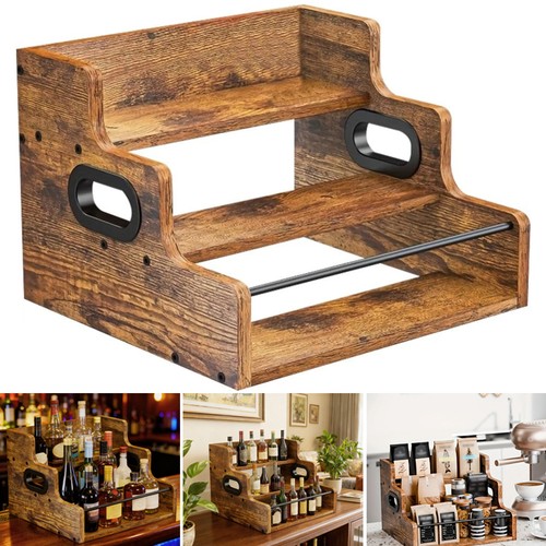 Tier wooden liquor bottle - 3,