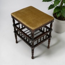 Vintage Piano Stool Dressing