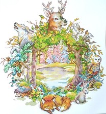 Forest Animal Wreath - 14