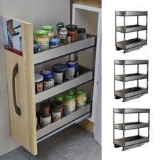 Pull Out Alum/Stainless Basket