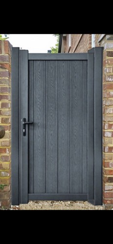 Steel framed composite - composite, side