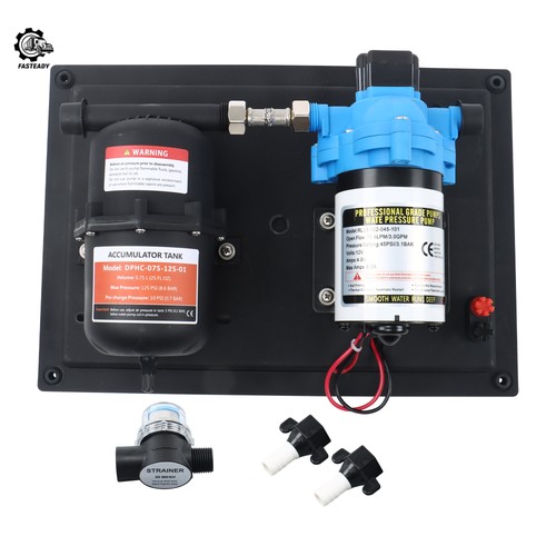 12v water pump - pump, accumulator