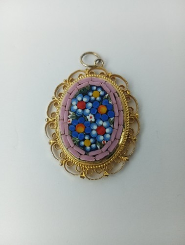 Vintage italian micro mosaic - vintage,