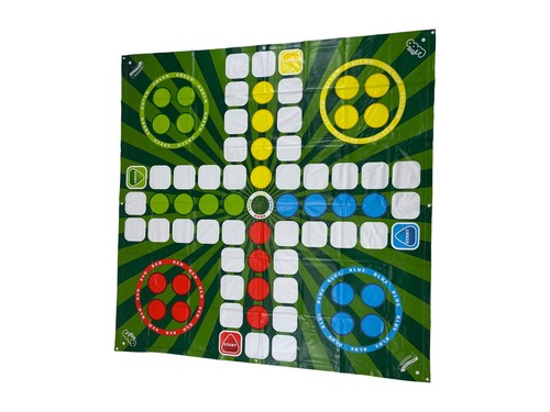 Giant ludo outdoor game mat - giant,