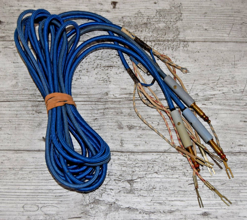 Vintage patch test leads - x,
