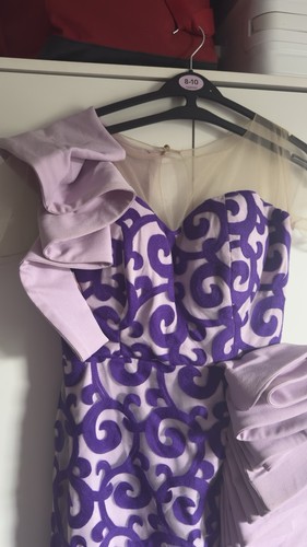 Glamorous couture evening - a,
