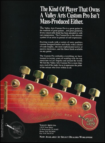 Valley arts custom pro usa - custom,