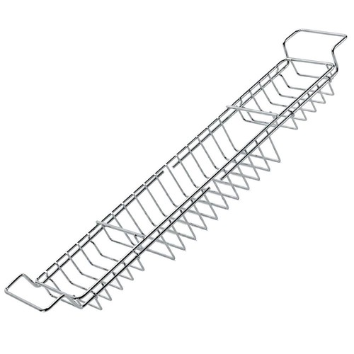 Chrome extending bath rack - extending,