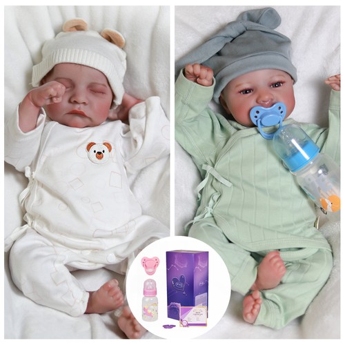 Twins reborn baby dolls - 18",