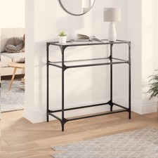 Console Table with Transparent