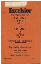 EXCELSIOR 328cc TALISMAN TWIN